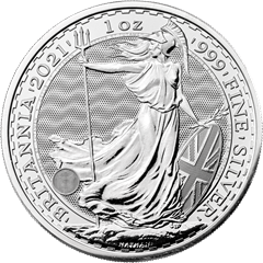2021 1oz Silver UK Britannia